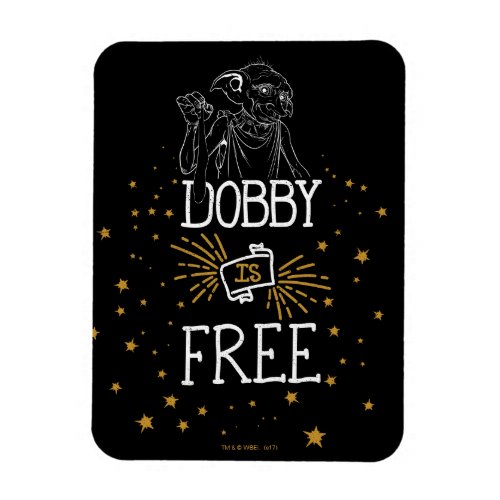 Harry Potter  Dobby Is Free Magnet