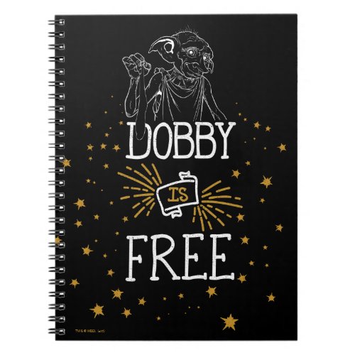 Harry Potter  Dobby Is Free Notebook