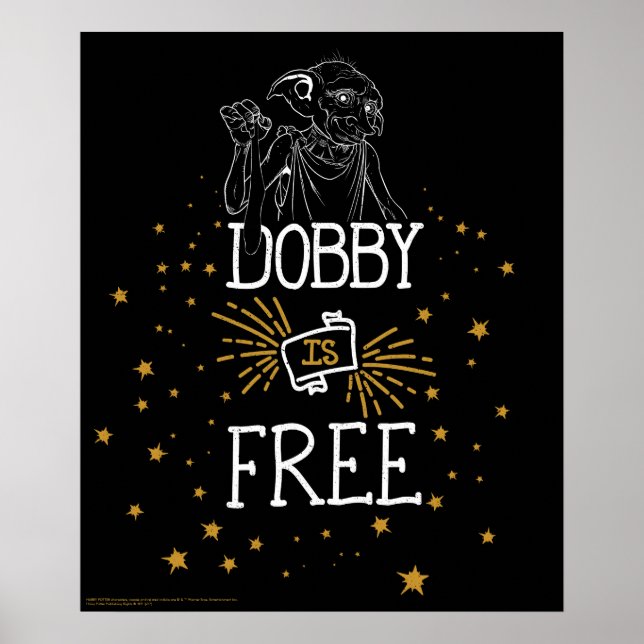 Harry Potter | Dobby Is Free Poster (Front)