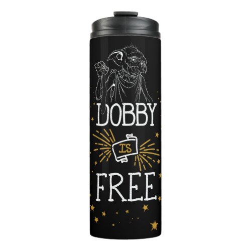 Harry Potter  Dobby Is Free Thermal Tumbler