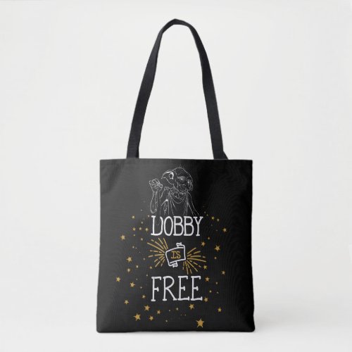 Harry Potter  Dobby Is Free Tote Bag