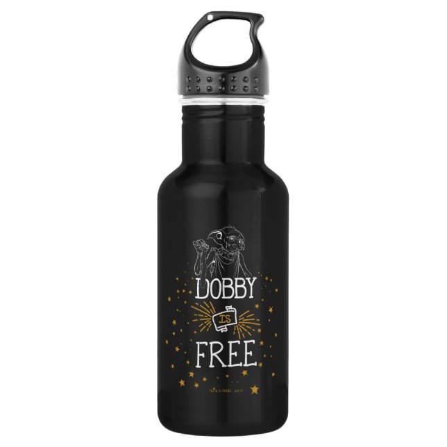 Harry Potter | Dobby Is Free Water Bottle (Front)