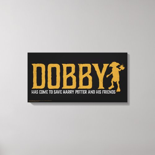 Harry Potter  Dobby Save Harry Potter Canvas Print