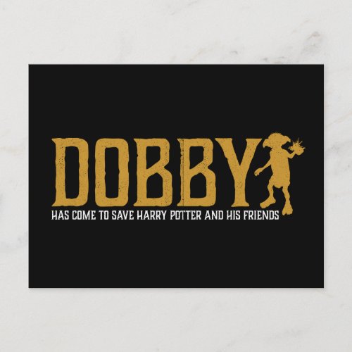 Harry Potter  Dobby Save Harry Potter Postcard