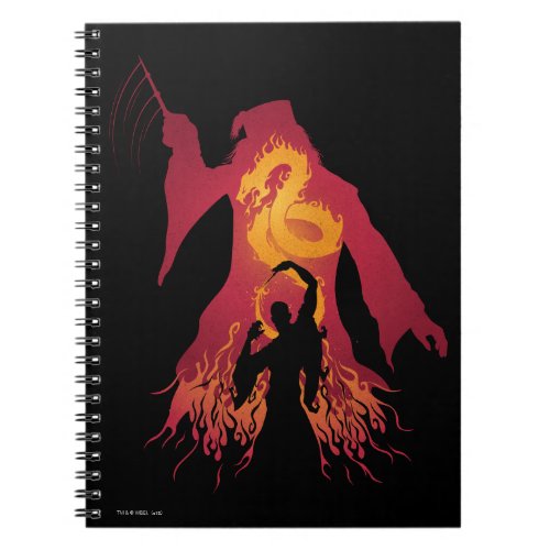 Harry Potter  Dumbledore Silhouette Notebook