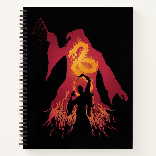 Harry Potter  Dumbledore Silhouette Notebook