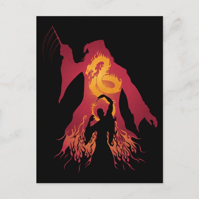 Harry Potter | Dumbledore Silhouette Postcard (Front)