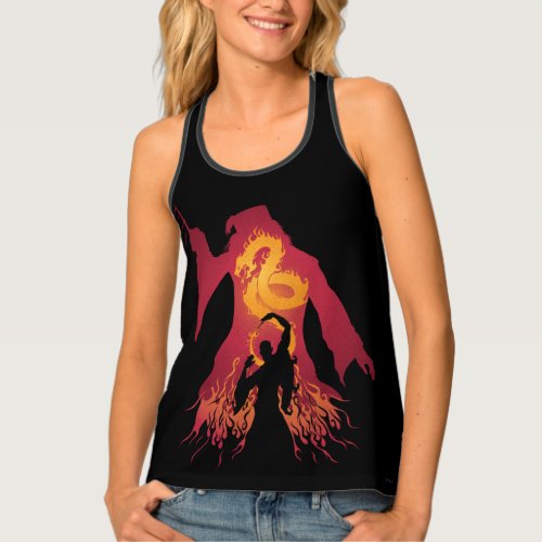 Harry Potter  Dumbledore Silhouette Tank Top