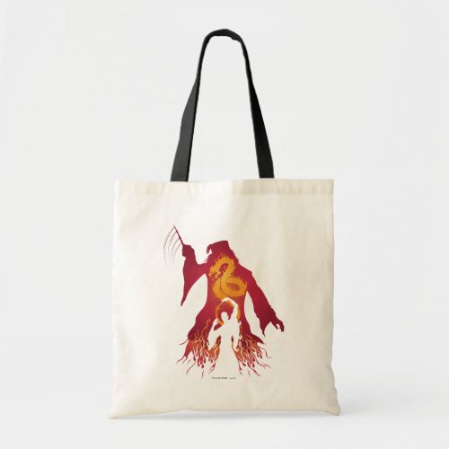 Harry Potter  Dumbledore Silhouette Tote Bag