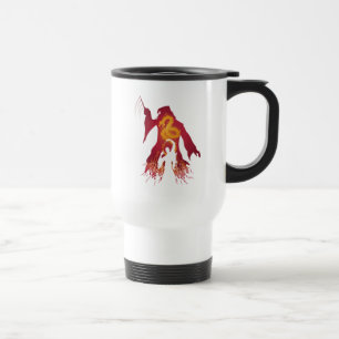 Harry Potter   Dumbledore Silhouette Travel Mug