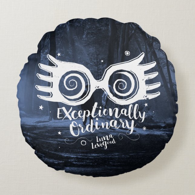 Harry Potter | Exceptionally Ordinary Round Pillow (Front)