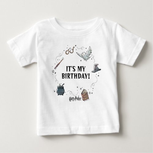 Harry Potter First Birthday Baby T_Shirt