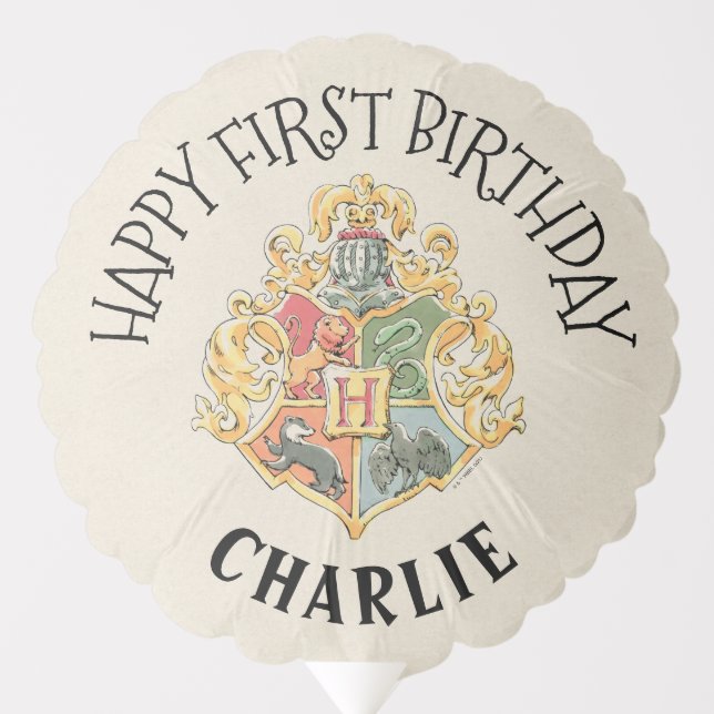 Harry Potter First Birthday Balloon (Front)
