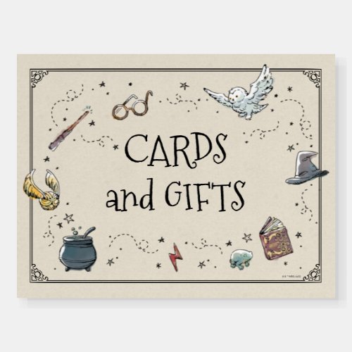 Harry Potter First Birthday Cards  Gifts Sign