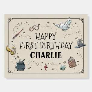 Harry Potter First Birthday Foam Board