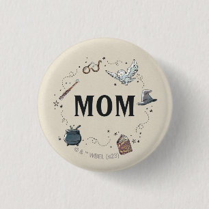 Harry Potter First Birthday Mom Button