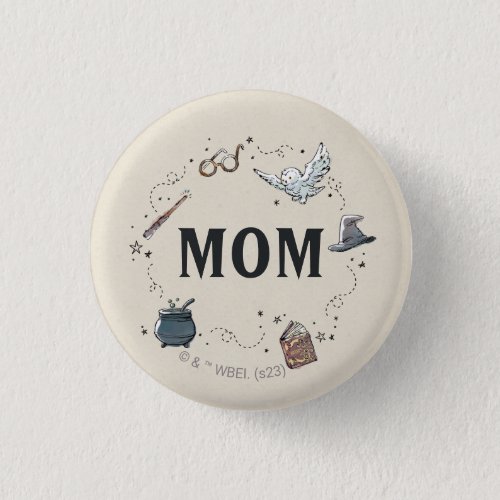 Harry Potter First Birthday Mom Button