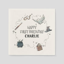 Harry Potter First Birthday Napkins
