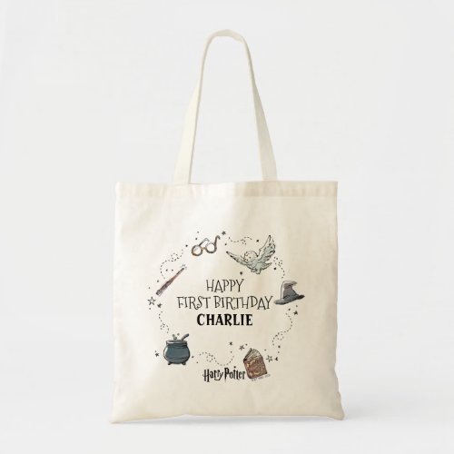 Harry Potter First Birthday Tote Bag