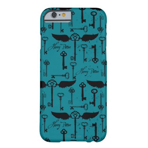 HARRY POTTER Flying Keys Pattern Barely There iPhone 6 Case