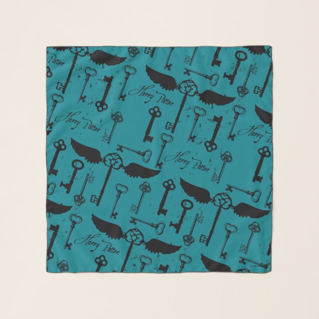 HARRY POTTER™ Flying Keys Pattern Scarf (Front)