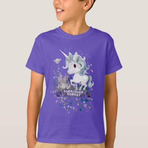 Harry Potter  Forbidden Forest Unicorn Graphic T_Shirt