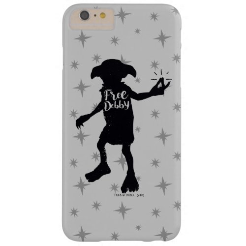 Harry Potter  Free Dobby Silhouette Typography Barely There iPhone 6 Plus Case