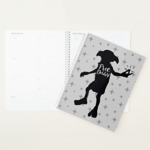 Harry Potter  Free Dobby Silhouette Typography Planner