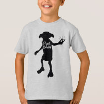 Harry Potter | "Free Dobby" Silhouette Typography T-Shirt