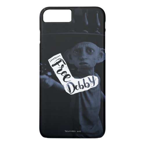 Harry Potter  Free Dobby Sock Typography iPhone 8 Plus7 Plus Case