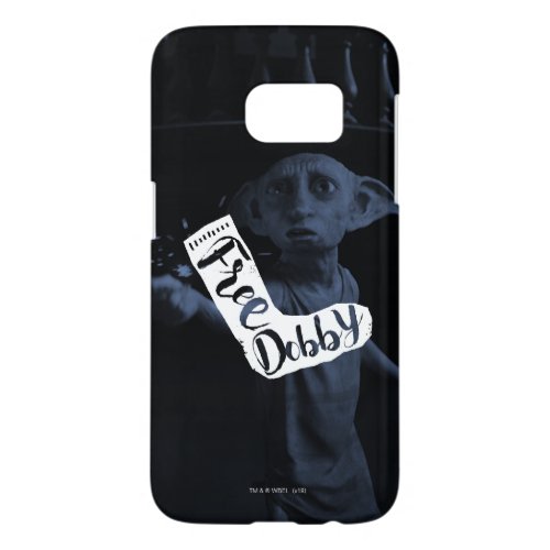 Harry Potter  Free Dobby Sock Typography Samsung Galaxy S7 Case
