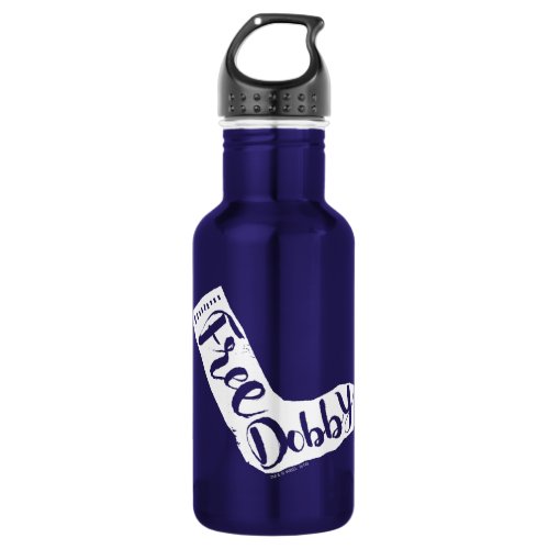 Harry Potter  Free Dobby Sock Typography Stainless Steel Water Bottle