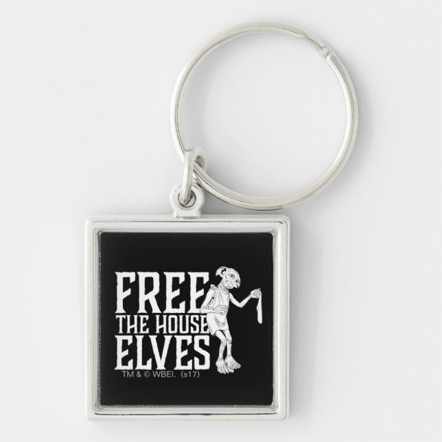 Harry Potter | Free The House Elves Keychain (Front)