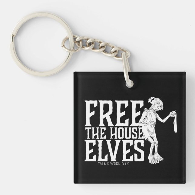 Harry Potter | Free The House Elves Keychain (Front)