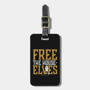 Harry Potter Free The House Elves Luggage Tag