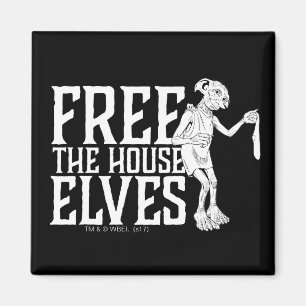 Harry Potter Free The House Elves Magnet
