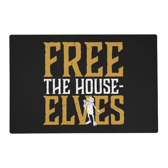 Harry Potter | Free The House Elves Placemat (Front)