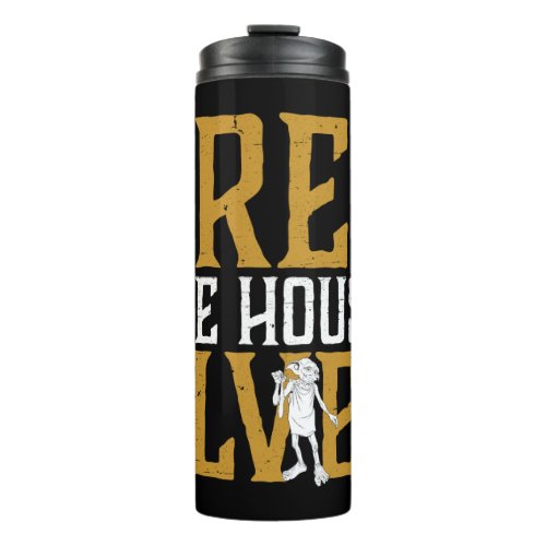 Harry Potter  Free The House Elves Thermal Tumbler