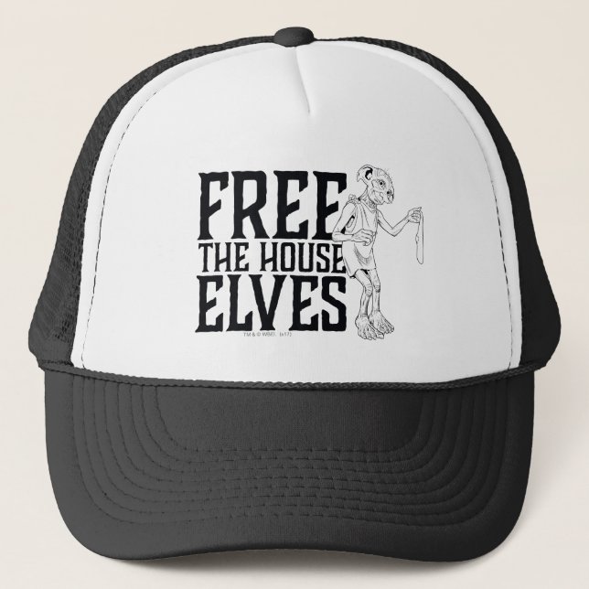 Harry Potter | Free The House Elves Trucker Hat (Front)