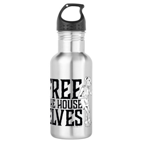 Harry Potter  Free The House Elves Water Bottle