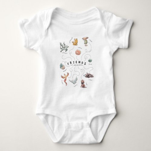 HARRY POTTER  Friends of Hogwarts Baby Bodysuit