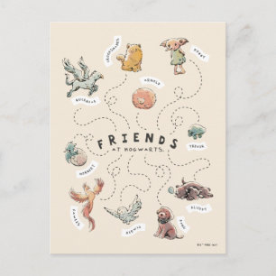 HARRY POTTER™   Friends of Hogwarts Postcard
