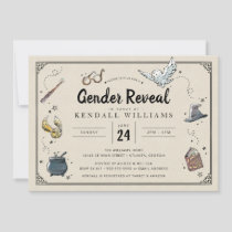 Harry Potter | Gender Reveal Baby Shower Invitation