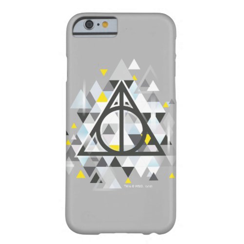 Harry Potter  Geometric Deathly Hallows Symbol Barely There iPhone 6 Case