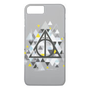 Harry Potter | Geometric Deathly Hallows Symbol Iphone 8 Plus/7 Plus Case at Zazzle