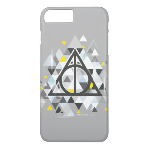 Harry Potter Geometric Deathly Hallows Symbol iPhone 8 Plus/7 Plus Case