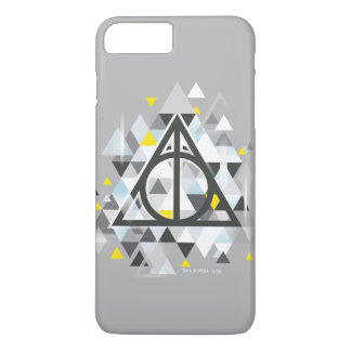 Harry Potter | Geometric Deathly Hallows Symbol iPhone 8 Plus/7 Plus Case