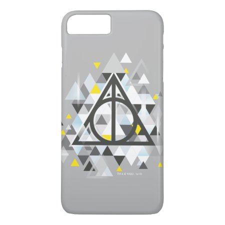 Harry Potter | Geometric Deathly Hallows Symbol Iphone 8 Plus/7 Plus C