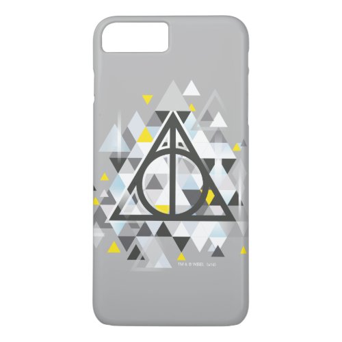 Harry Potter  Geometric Deathly Hallows Symbol iPhone 8 Plus7 Plus Case