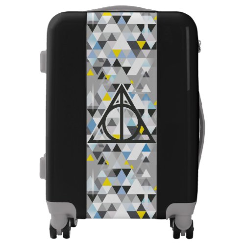 Harry Potter  Geometric Deathly Hallows Symbol Luggage